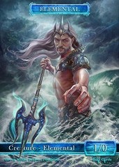 Blue Elemental #5 - Poseidon
